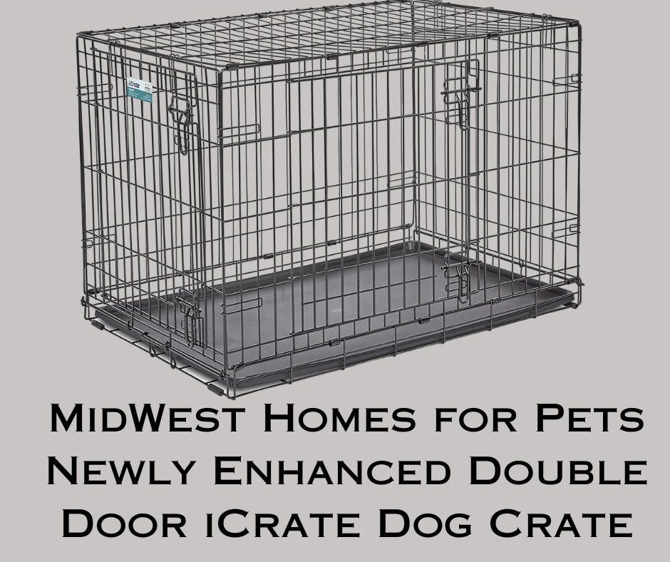 7. MidWest Homes for Pets iCrate Double Door Dog Crate